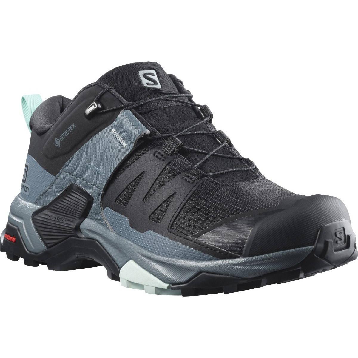 Dámske turistické topánky Salomon X Ultra 4 Gore-Tex Veľkosť topánok (EU): 40 (2/3) / Farba: čierna