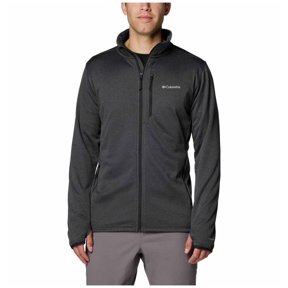 Pánska mikina Columbia Park View™ Fleece Full Zip Veľkosť: M / Farba: čierna