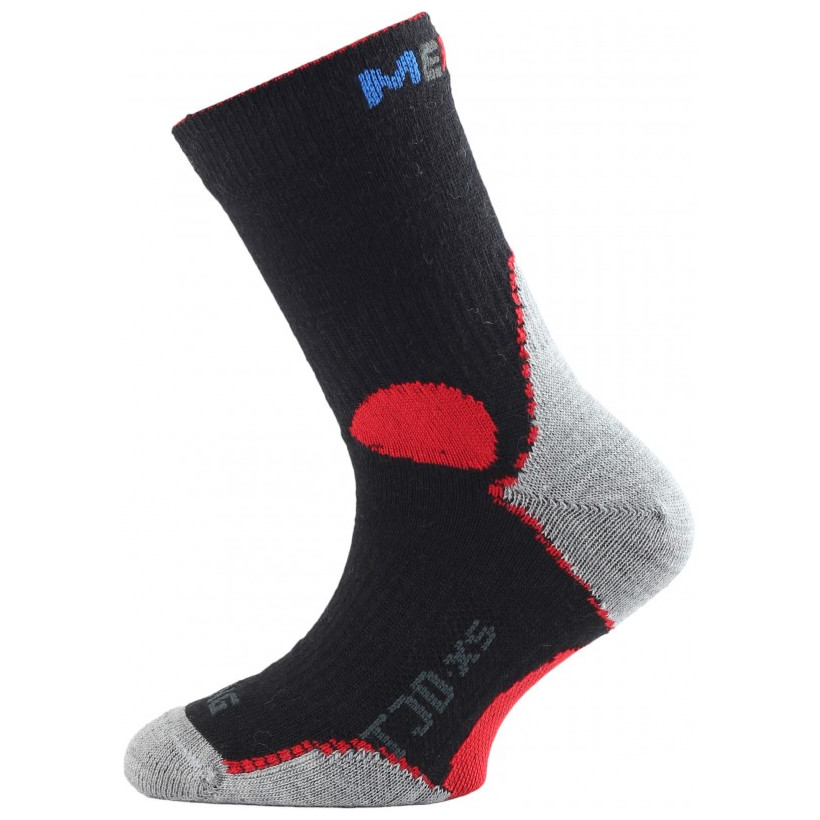 Detské ponožky Lasting TJD Veľkosť ponožiek: 29-33 / Farba: čierna