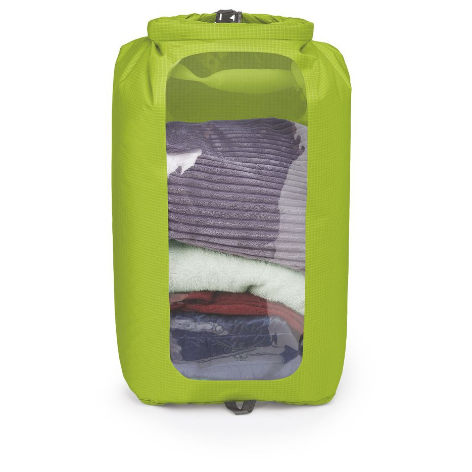 Vodeodolný vak Osprey Dry Sack 35 W/Window Farba: zelená