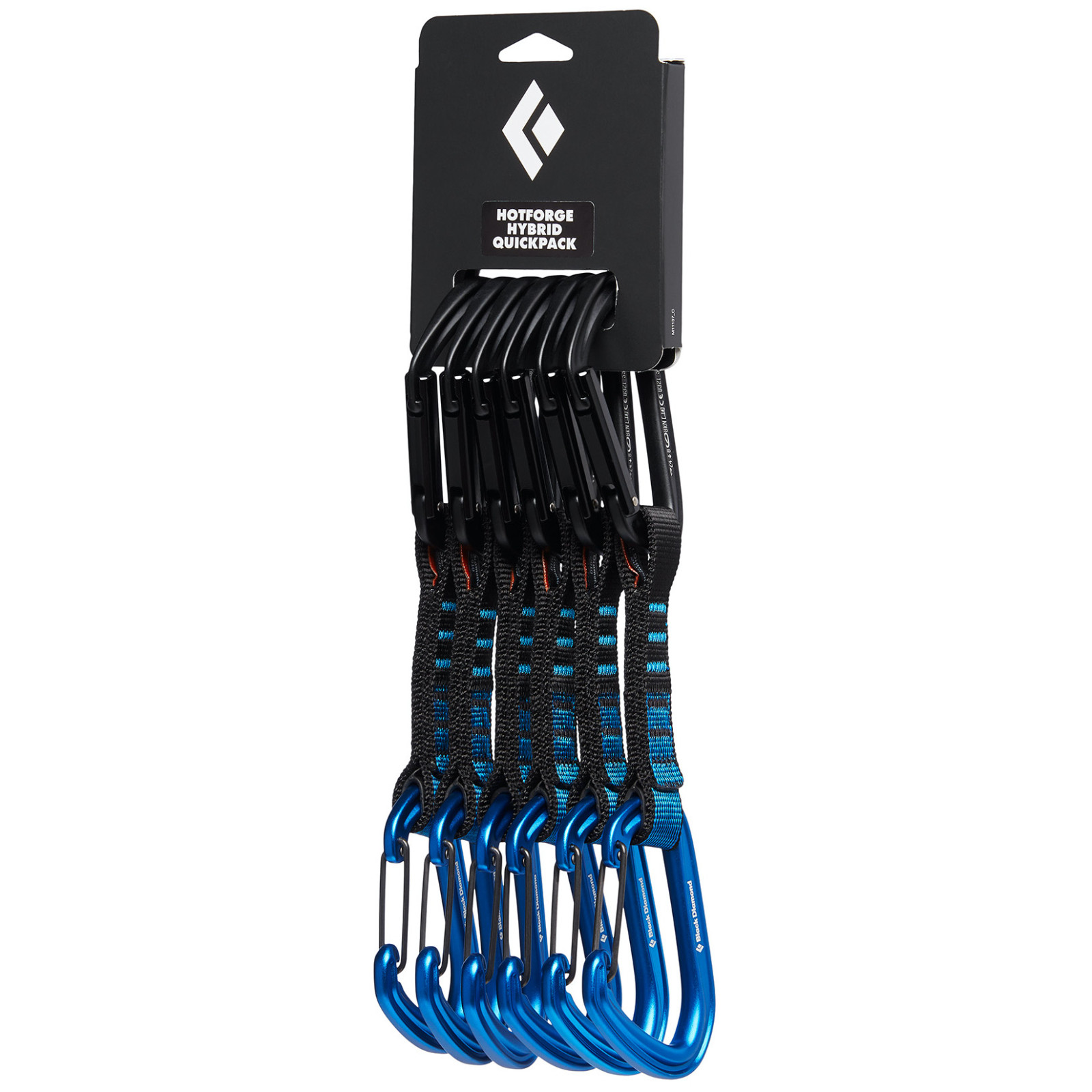 Expresky Black Diamond Hotforge Hybrid Quickpack 12cm Farba: čierna/modrá