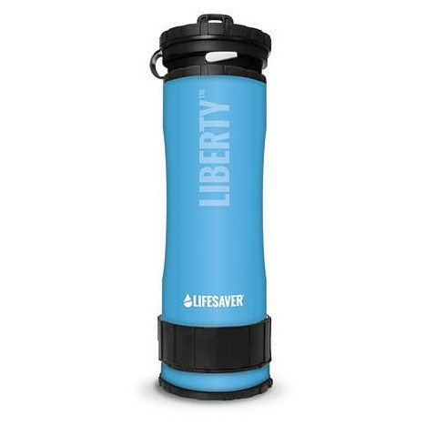 Filtračné fľaša Lifesaver Liberty Farba: modrá