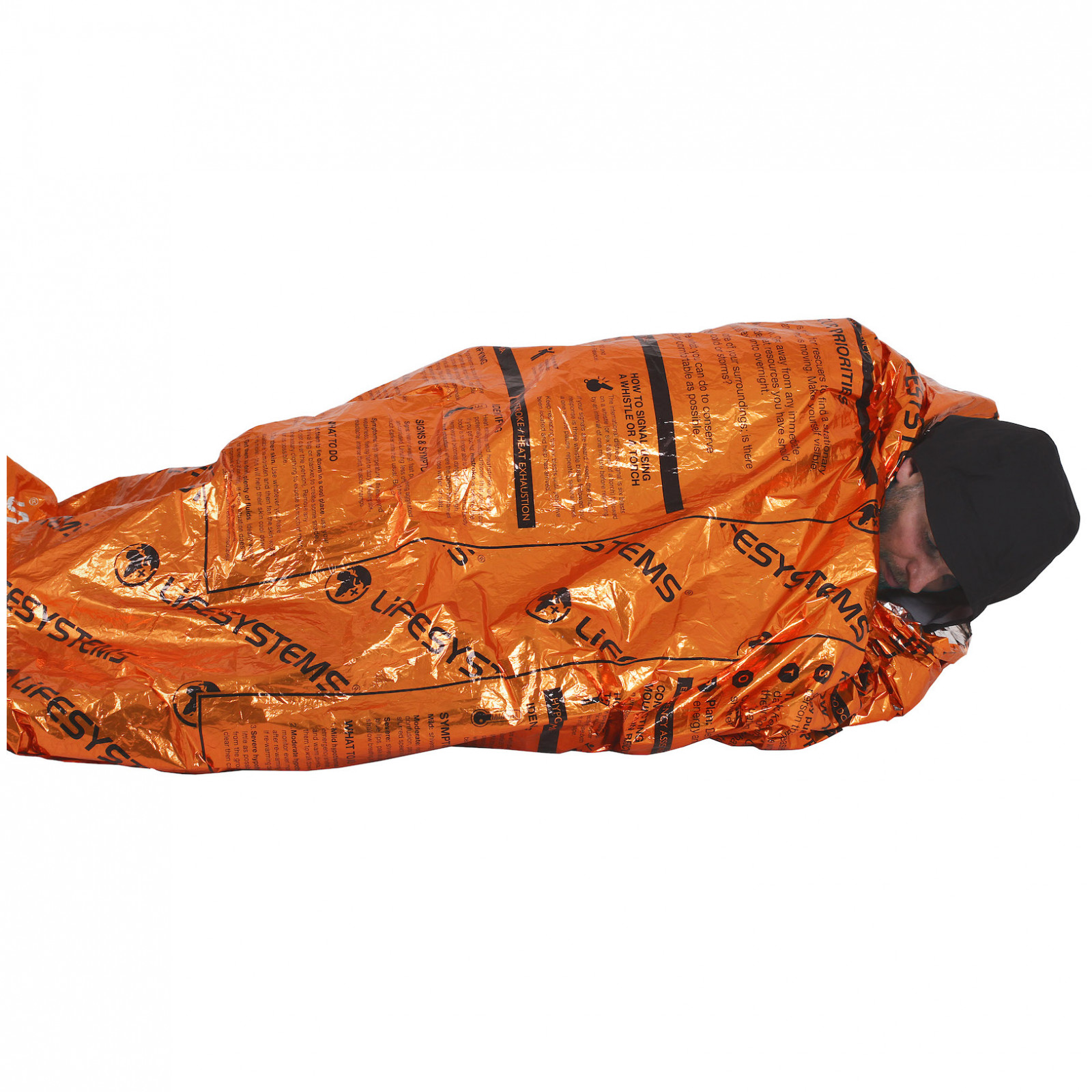 Izotermická fólia Lifesystems Heatshield Blanket - Single Farba: oranžová