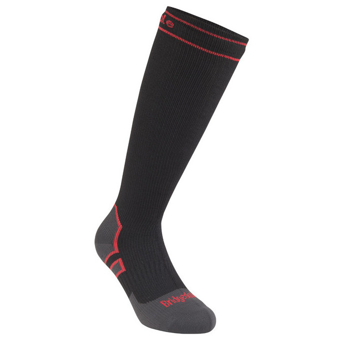 Podkolienky Bridgedale Storm Sock HW Knee Veľkosť ponožiek: 40-43 / Farba: čierna