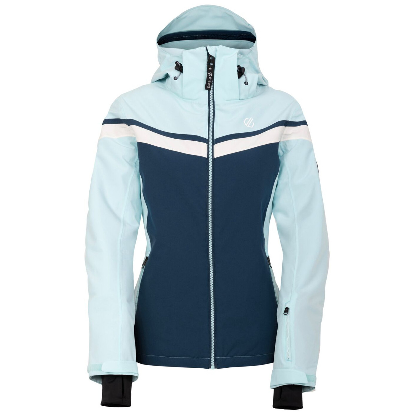 Dámska bunda Dare 2b Flurry Jacket Veľkosť: XXL / Farba: modrá/svetlo modrá
