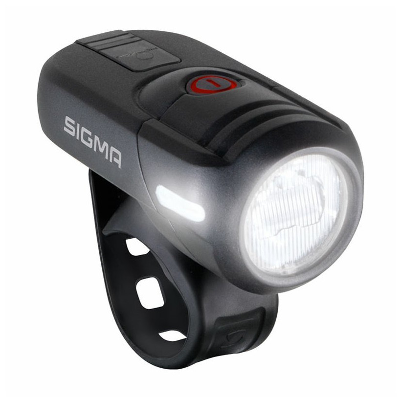 Predné svetlo Sigma Aura 45 USB Farba: čierna