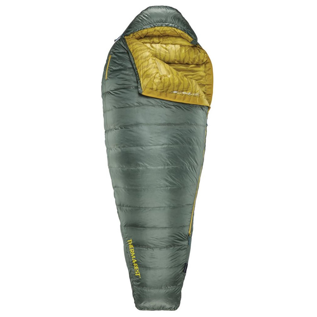 Páperový spacák Therm-a-Rest Questar 20 Lng Zips: ľavý / Farba: strieborná/žltá