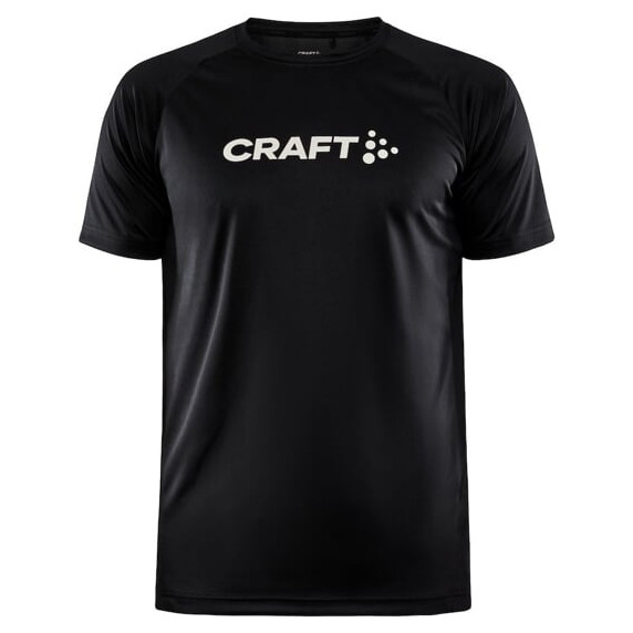 Pánske tričko Craft CORE Unify Logo Veľkosť: M / Farba: čierna