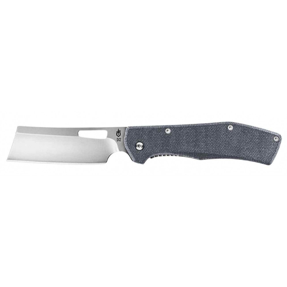 Zatvárací nôž Gerber FlatIron D2 Micarta Farba: strieborná