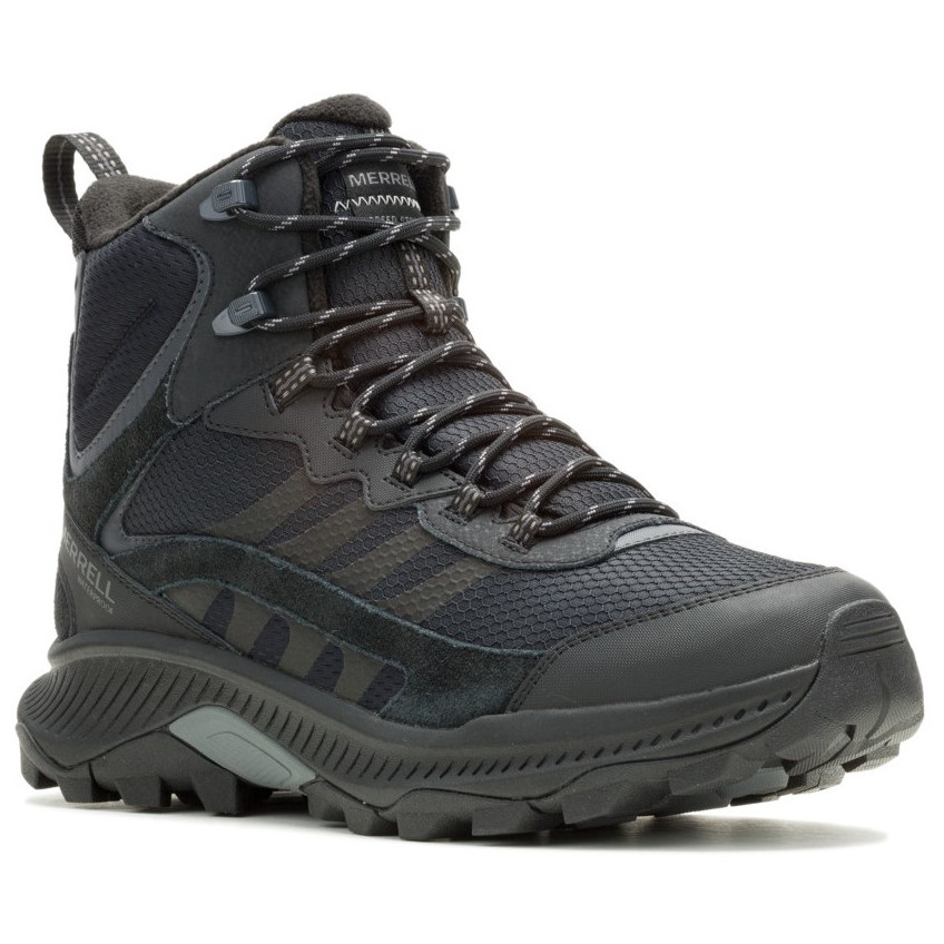 Pánske turistické topánky Merrell Speed Strike 2 Thermo Mid Wp Veľkosť topánok (EU): 46,5 / Farba: č...