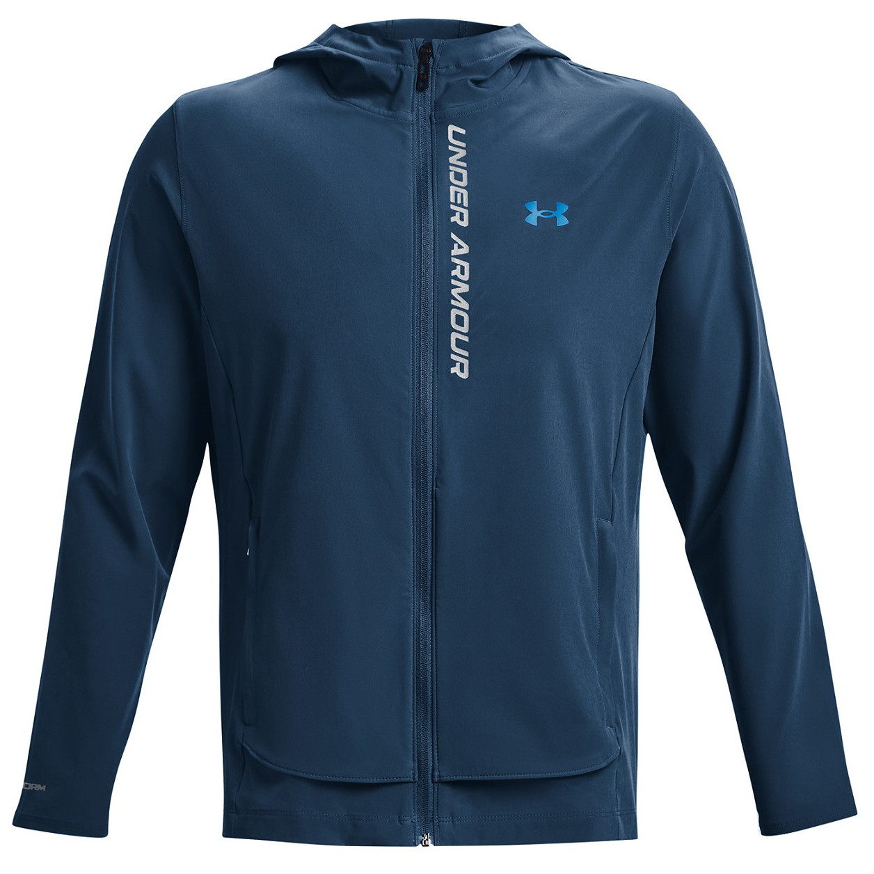 Pánska vetrovka Under Armour Outrun the Storm Jacket Veľkosť: L / Farba: modrá