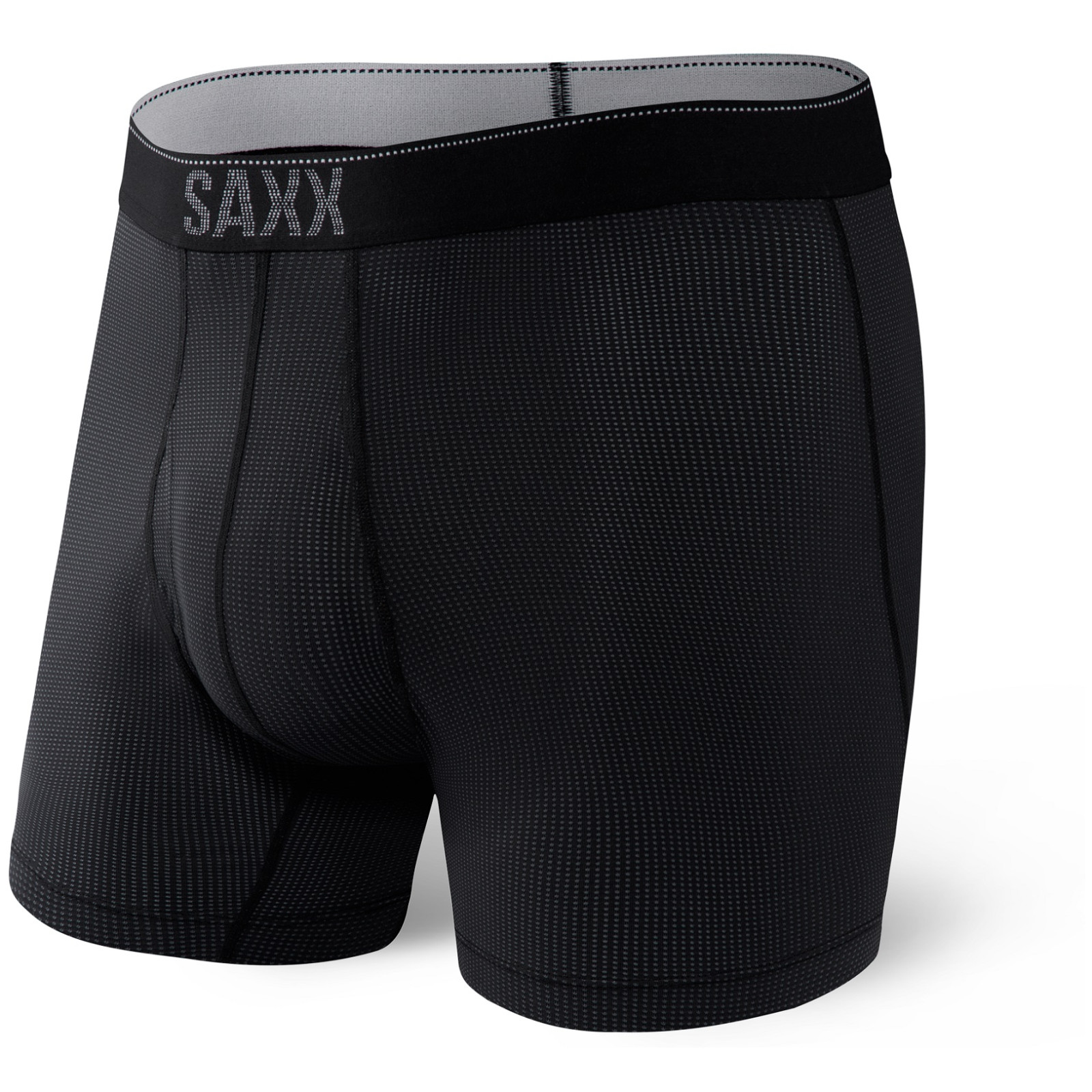 Boxerky Saxx Quest Boxer Brief Fly Veľkosť: L / Farba: čierna