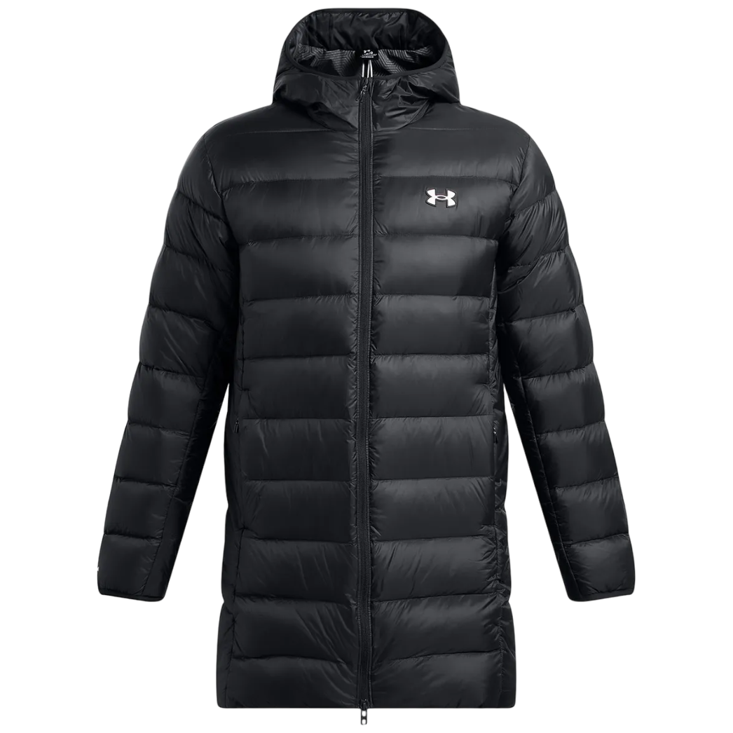 Pánska bunda Under Armour Legend Down Parka Veľkosť: L / Farba: čierna