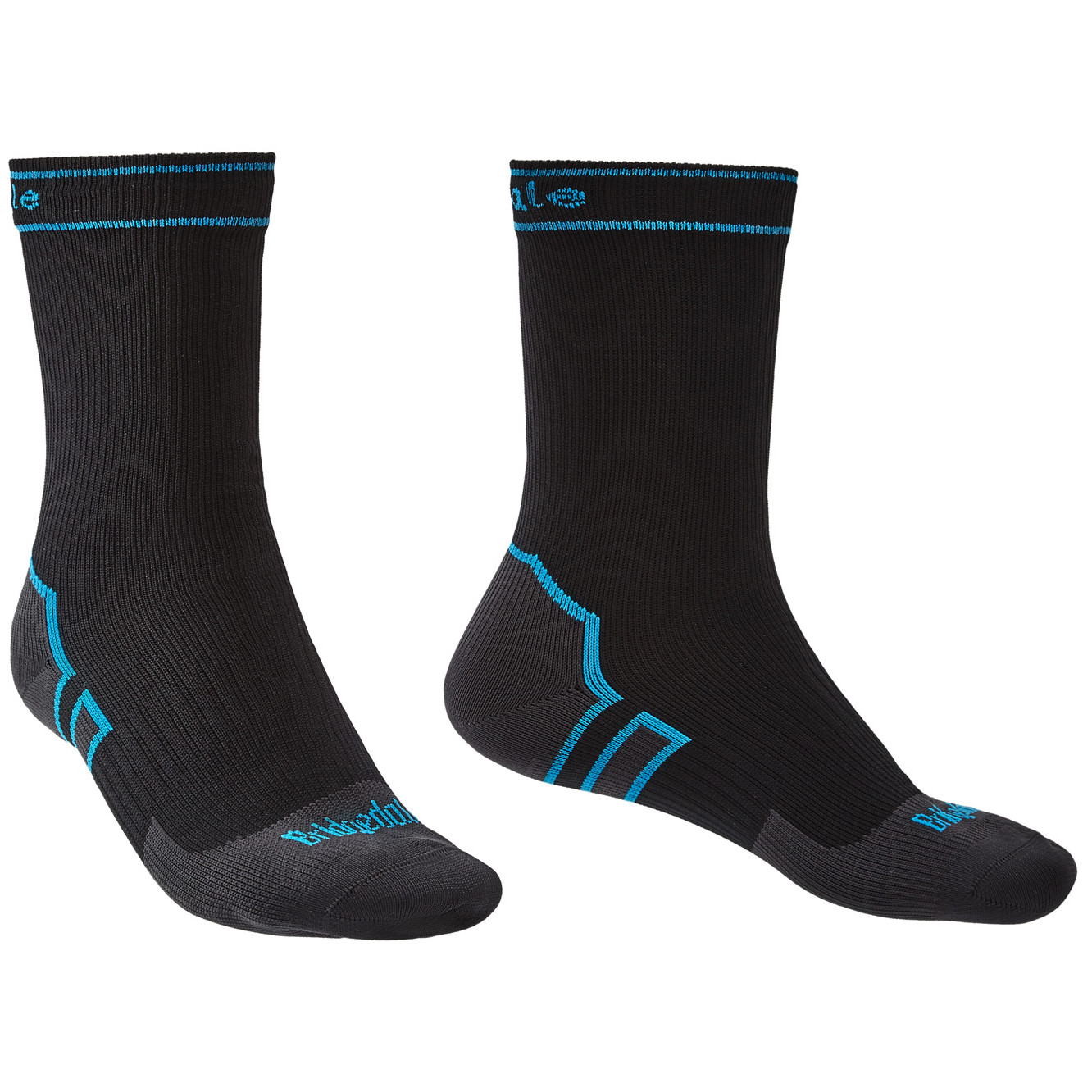 Nepremokavé ponožky Bridgedale Storm Sock MW Boot Veľkosť ponožiek: 44-47 / Farba: čierna
