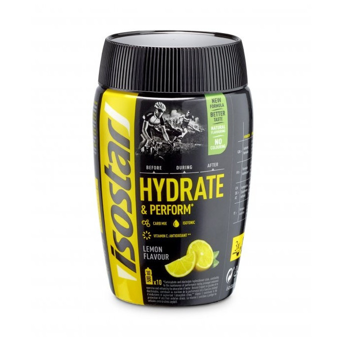 Izotonický prášok Isostar Hydratace & Výkon 400 g príchuť: citrón