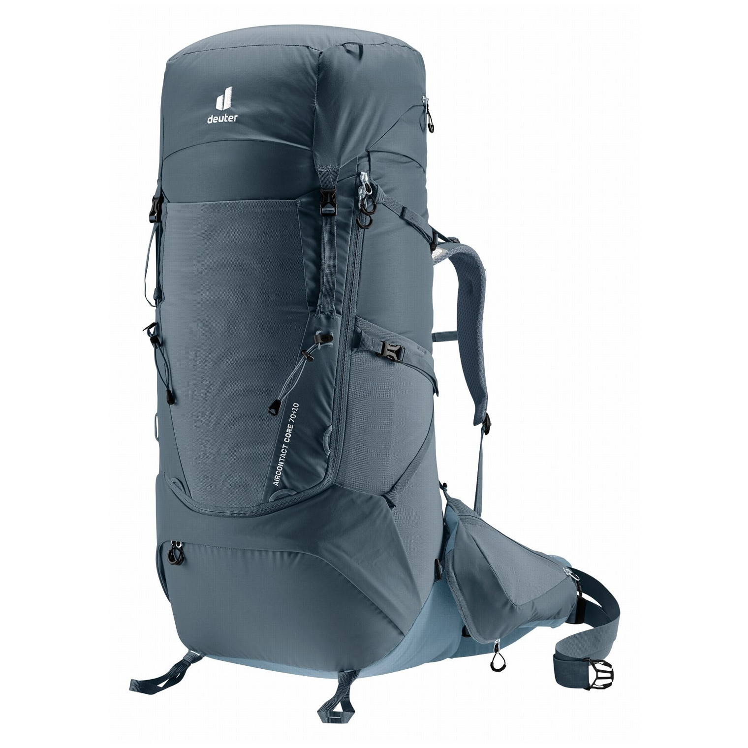 Turistický batoh Deuter Aircontact Core 70+10 Farba: sivá/modrá