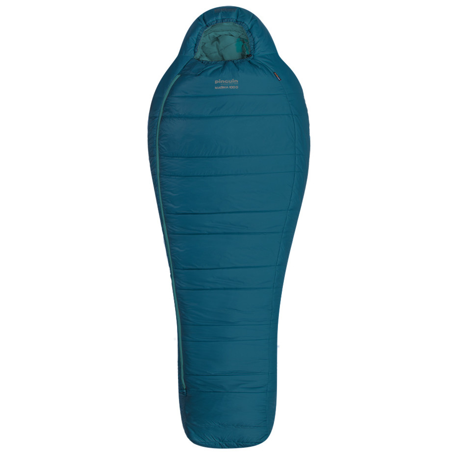 Páperový spacák Pinguin Magma 1000 185 cm Zips: ľavý / Farba: modrá