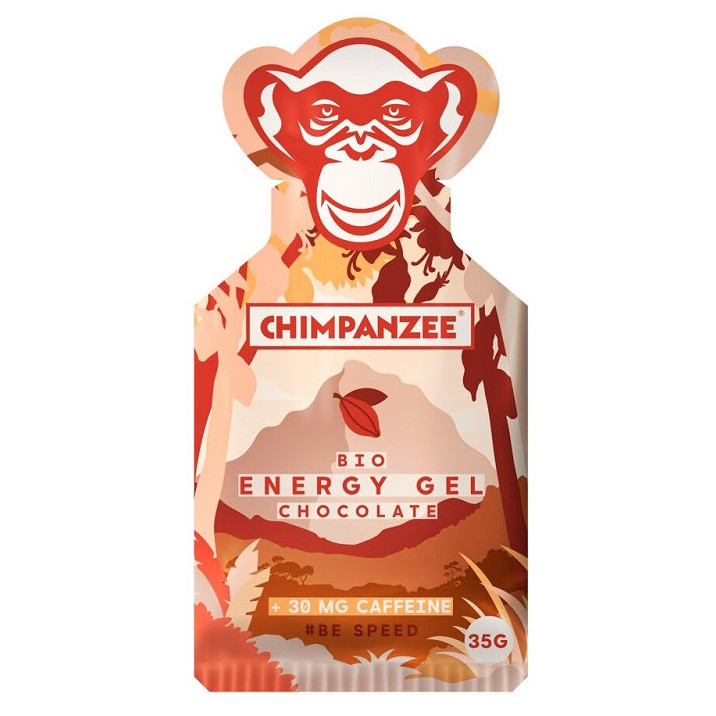 Energetický gél Chimpanzee Energy Gel Chocolate príchuť: čokoláda / Farba: hnedá