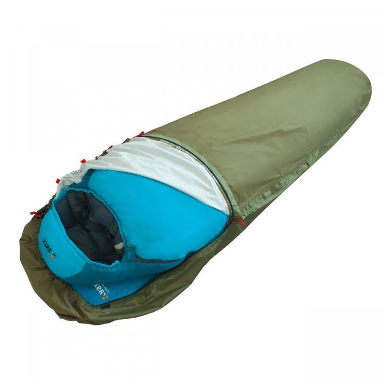 Bivakovací vak Yate Boval Bag Double zip pravý Zips: pravý / Farba: zelená