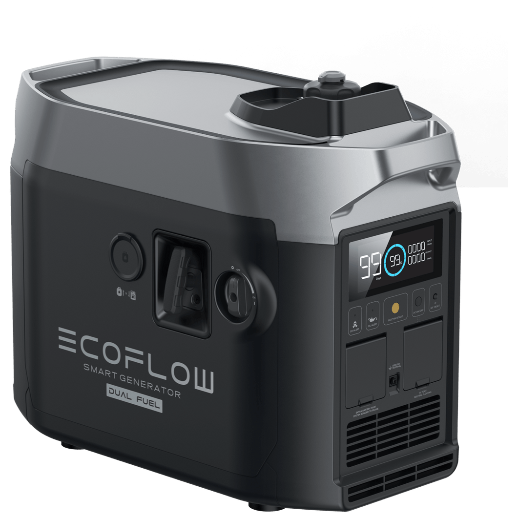 Generátor EcoFlow Smart Generator Dual Fuel Farba: sivá