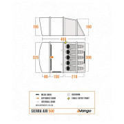 Rodinný stan Vango Sierra Air 500