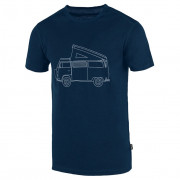 Pánske tričko Warg Merino Van 165 Short Comfy modrá