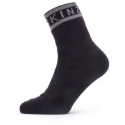 Nepremokavé ponožky SealSkinz Mautby čierna/sivá