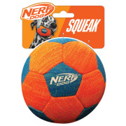 Hračka pre psa Nerf Dog X-Weave Soccer Squeak Ball 12,5 cm