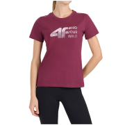 Dámske tričko 4F Tshirt F3496 ružová Dark Pink