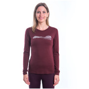Dámske tričko Sensor Merino Air Pt Hills dl.rukáv