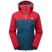 Dámska bunda Mountain Equipment Makalu Wmns Jacket červená/modrá Majolica/Capsicum