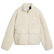 Dámska bunda Puma Re:Fibre Sherpa Jacket W biela Alpine Snow