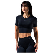 Dámsky top Nebbia Seamless Short-Sleeve Top Power čierna BLACK