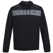 Pánska vetrovka Under Armour Sportstyle Windbreaker čierna/sivá Black//Black