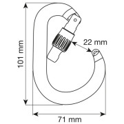 Karabína Camp Nimbus Lock