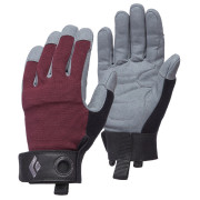 Ferratové rukavice Black Diamond Women'S Crag Gloves červená Bordeaux