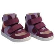 Detské barefoot topánky beBare 3485SA Purple