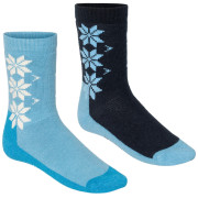 Sada ponožiek Kari Traa Kt Wool Sock 2 Pk tmavomodrá Ocean