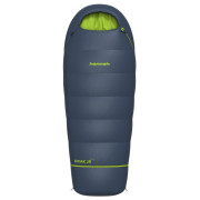 Detský spacák Hannah Bivak Jr 200 modrá/zelená midnight navy/lime green II