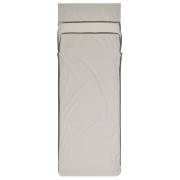 Vložka do spacáku Sea to Summit Silk Blend Sleeping Bag Liner - Rectangular w/ Pillow Sleeve svetlosivá Moonstruck Grey