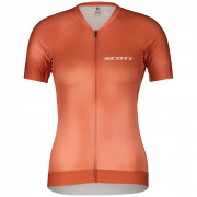 Dámsky cyklistický dres Scott RC Pro SS červená/oranžová
