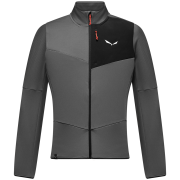 Pánska funkčná mikina Salewa Ortles Fleece Fz M sivá onyx/0910