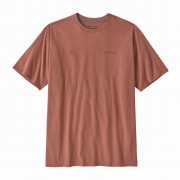 Pánske tričko Patagonia M's Forge Mark Responsibili-Tee hnedá