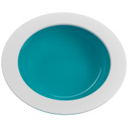 Tanier Omada Eat Pop Soup plate 23,5 x 4,5 tyrkysová Acquamarina