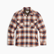Pánska košeľa Roayal Robins M Vista Flannel Shacket hnedá Pecan Grizzly Pld
