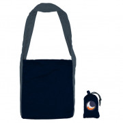 Taška cez rameno Ticket To The Moon Eco Bag Small tmavo modrá Navy / Dark Grey