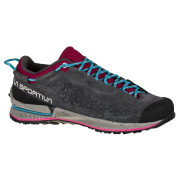 Dámske topánky La Sportiva TX2 Evo Leather Woman sivá Carbon/Red Plum