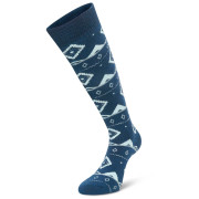 Dámske ponožky Dare 2b Womens Printed Ski Socks modrá MnltDmFairPn