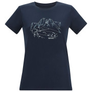 Dámske tričko Regatta Womens Fingal Stretch tmavomodrá Navy