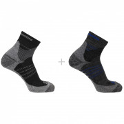 Ponožky Salomon X Ultra Access Quarter 2-Pack sivá